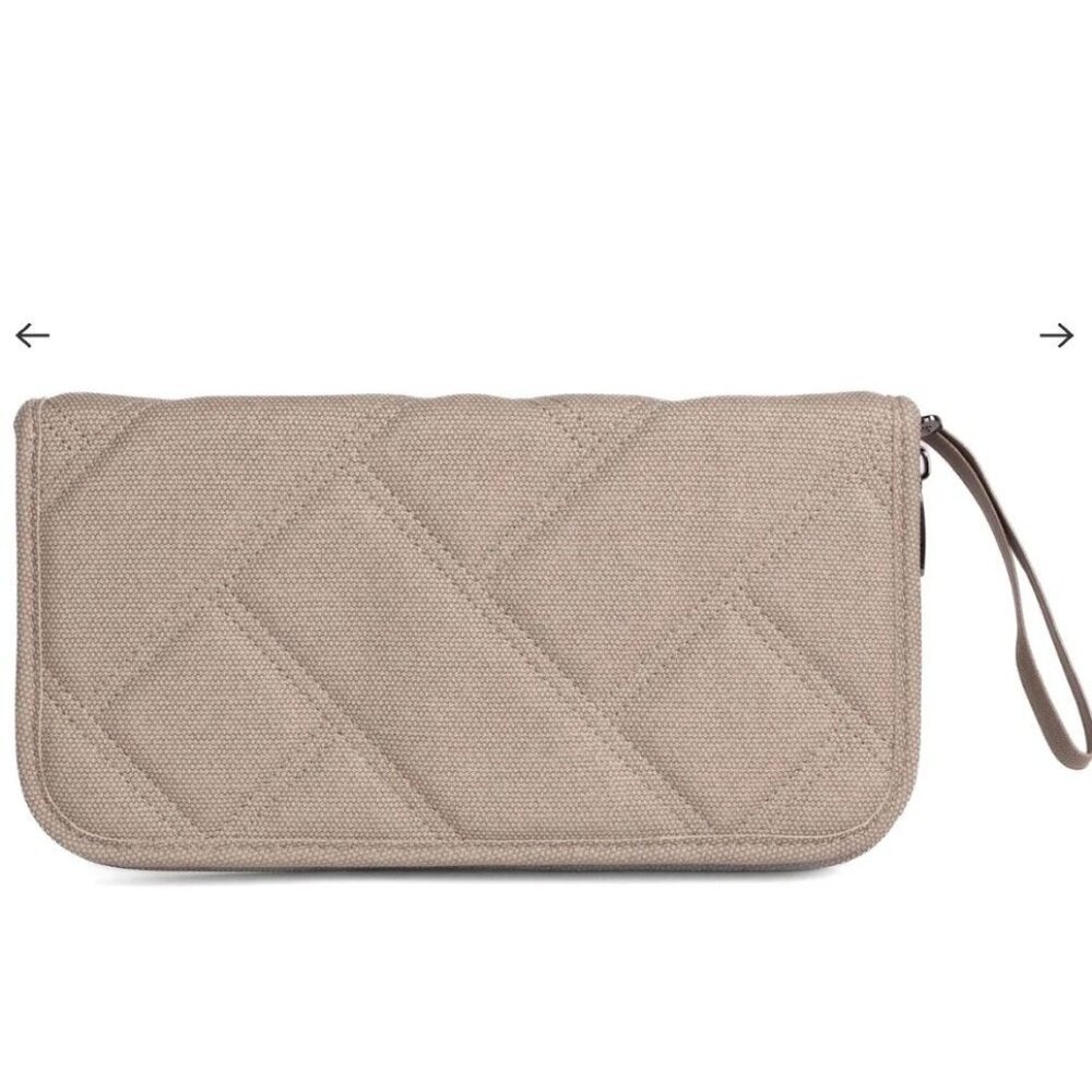 LUG Tango Matte Luxe VL Travel Wallet NWT - Sand - Picture 4 of 4